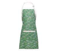 Orsina Apron, Delicate Botanical Print With Adjustable Neck Strap, Protects Clothes During Cooking in Green Orsina Green