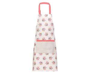 Orsina Apron, Vintage Floral Design With Adjustable Neck Strap & Waist Ties, Protects Clothing During Cooking Orsina Multicolor