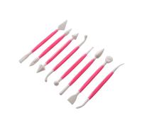 Orsina Assorted 8Pc Cake Decorating Modelling Tool Set, Creative Cake Decorating Set For Kids Birthday Parties in Pink Orsina Pink