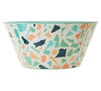 Orsina Assorted Terrazzo Bowl, Durably Constructed Round Bowl, Versatile Patterned Bowl, Sturdy Picnic Bowl Orsina Multicolor
