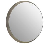 Premier Housewares Wall Mirror Bathroom/Bedroom/Hallway Wall Mounted Small Silver Mirrors/Round Minimalistic Mirrors For Living Room 4 x 44 x 44
