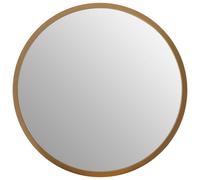 Orsina Athena Medium Round Wall Mirror With Gold Frame