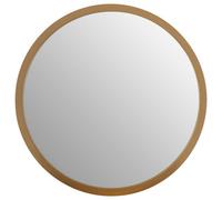Athena Small Round Wall Mirror Premier Housewares Gold One Size