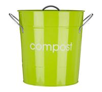 Orsina Attractive Look Lime Green Compost Bin, Durable Compost Bin For Kitchen, Convenient Kitchen Compost Bin