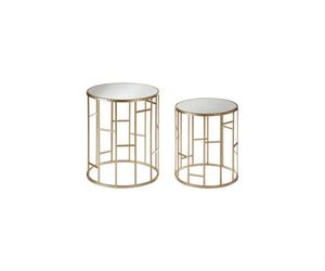 Orsina Avantis Asymmetrical Frame Set Of 2 Tables
