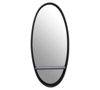 Orsina Avento Black Oval Wall Mirror