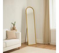 Orsina Avento Gold Finish Floor Mirror