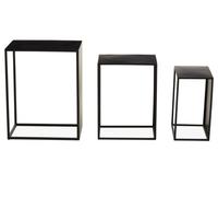 Orsina Avento Set Of Three Rectangular Nesting Tables