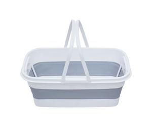 Orsina Averill Collapsible Rectangular Basket With Handles