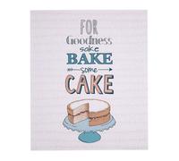 Orsina Bake Some Cake Wall Plaque, Playful Pastel Design With Bold Baking-Inspired Typography, Adds Whimsy And