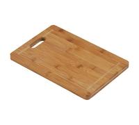 Orsina Bamboo Chopping And Serving Board With Handle, Lightweight Cutting Board, Natural Bamboo Cutting Surface