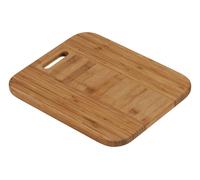 Orsina Bamboo Round Edge Chopping & Serving Board with Handle, Durable nature friendly Cutting Board in Natural Orsina Natural