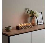 Orsina Bantu Tribal Wooden Tealight Holder