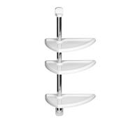 Premier Housewares 3-Tier Bathroom Shelf Unit - White