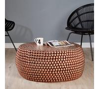 Orsina Beaded Iron Copper Coffee Table