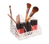 Orsina Beauty Cosmetic Organiser With 7 Compartments in Clear