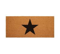 Orsina Big Black Star Extra Large Doormat