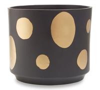 Orsina Big Garden Pot, Speckled Ceramic Planter for Indoor Plants & Home Decor, Indoor Plants pot, Large Flower & Plant Pot in Black Orsina Black