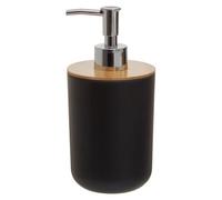 Maison by Premier Black 500ml Lotion Dispenser Pump, Hand Dispenser With Detachable Top, Modern Sustainable Sink Accessory