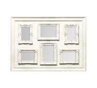 Orsina Black Contemporary 6 Photo Frame, Plastic Image Holder, Classic Wall Decor Frame, Poster Frame For Gifting in Cream Orsina Cream