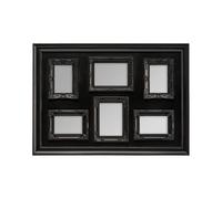 Premier Housewares Black Contemporary 6 Photo Frame