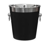 Premier Housewares Champagne Bucket - Black, H21 x W20 x D20cm
