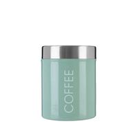 Orsina Black Enamel Coffee Canister, Glossy Metal Storage Jar With Airtight Lid For Freshness, Durable & Stylish in Blue Orsina Blue