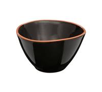 Orsina Black Glazed Terracotta Calisto Cereal Bowl