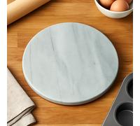 Orsina Black & Gold Marble Round Chopping Board, Non-Slip Marble Chopping Board, Easy to Clean Black Board in White Orsina White