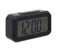 Premier Housewares LCD Digital Alarm Clock - Black