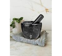 Mortar and Pestle, Black Marble