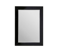 Orsina Black Mirror Bevelled Edge Wall Mirror