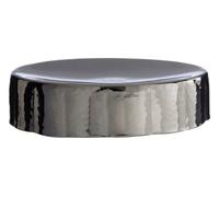 Hammered Black Black Nickel Finish Soap Dish Premier Housewares Silver One Size