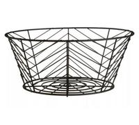 Vertex Black Powder Coated Fruit Basket Premier Housewares Black One Size