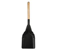 Premier Housewares Iron Shovel with Wooden Handle, 7 x 49 x 14 cm - Black