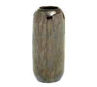 Orsina Blue Vase, Boho Chic Decorative Vase, Contemporary Stoneware Vase, Large Blue Color Vase for Modern Homes Orsina Blue