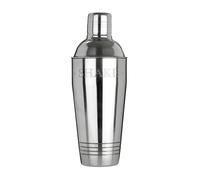 Premier Housewares 507698 Bombay Cocktail Shaker, Stainless Steel - Silver 9 x 9 x 25 cm