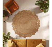 Interiors By Ph Large Jute Rug, Brown