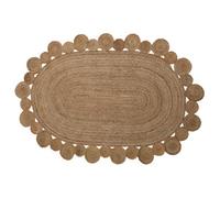 Interiors By Ph Concentric Border Jute Rug, Brown