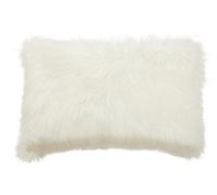 Orsina Bosie Lamina Cream Fur Cushion