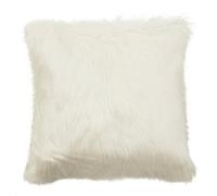 Orsina Bosie Lamina Cream Square Fur Cushion