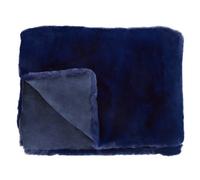 Orsina Bosie Lamina Navy Blue Throw