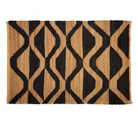 Orsina Bosie Large Hemp Rug in Brown | Size: 100 cm diameter Orsina Brown 100 cm diameter