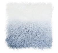 Orsina Bosie Mongolian Fur Grey Ombre Square Cushion