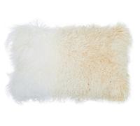 Orsina Bosie Mongolian Fur Natural Ombre Rectangular Cushion