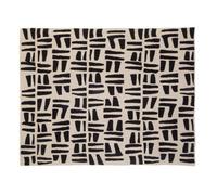 Orsina Bosie Ozella Natural And Black Throw