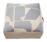 Orsina Bosie Ozella Natural And Grey Square Floor Cushion