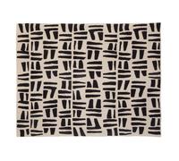 Orsina Bosie Ozella Natural & Black Throw Orsina Black