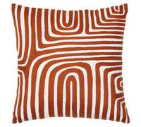 Orsina Bosie Ozella Rust And White Cushion