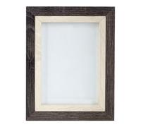 Orsina Box 5 x 7 Two Tone Photo Frame in Grey Orsina Grey